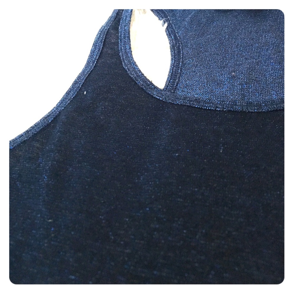 American eagle shimmer tank